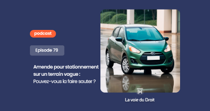 Amende pour stationnement sur un terrain vague : pouvez-vous la faire sauter ?